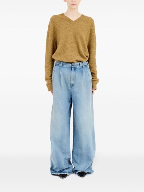 Maison Margiela cotton wide-leg jeans - Blue - zdjęcie produktu nr 2