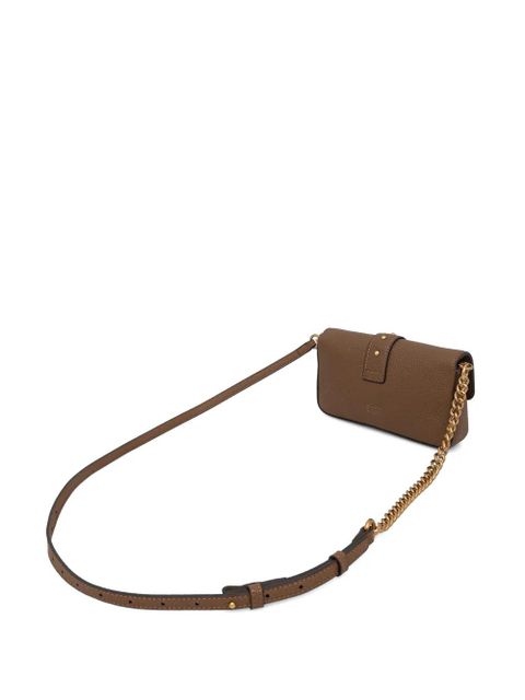 PINKO Love satchel - Brown