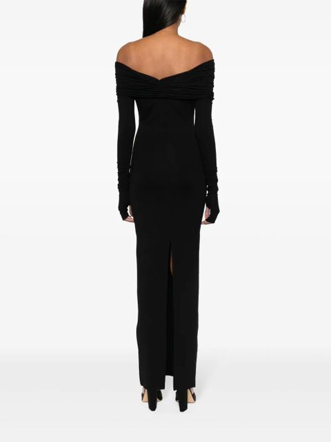 MANURÍ Amara 2.6 maxi dress - Black