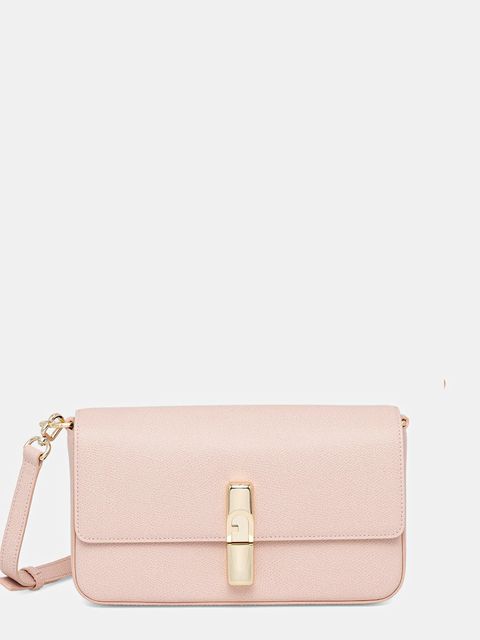 Furla torebka skórzana kolor różowy WB01826 ARE000 4355S - zdjęcie produktu nr 1