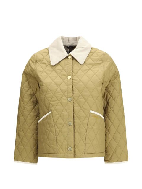 Barbour Liddesdale logo-patch jacket - Brown - zdjęcie produktu nr 1