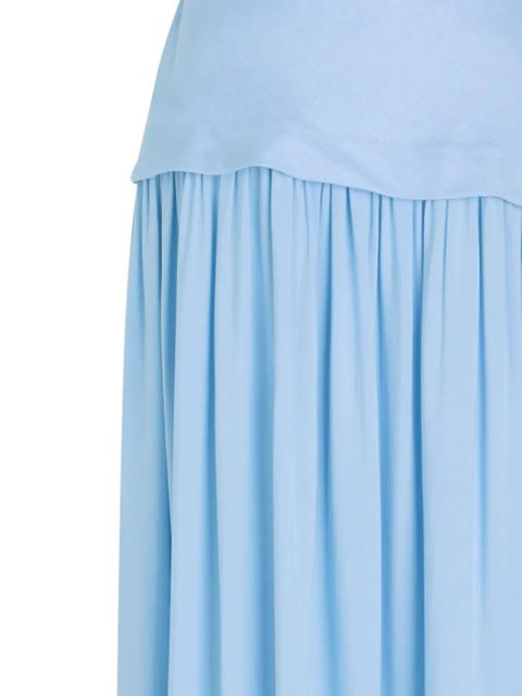 Faithfull the Brand Hedy draped strapless maxi dress - Blue - zdjęcie produktu nr 2