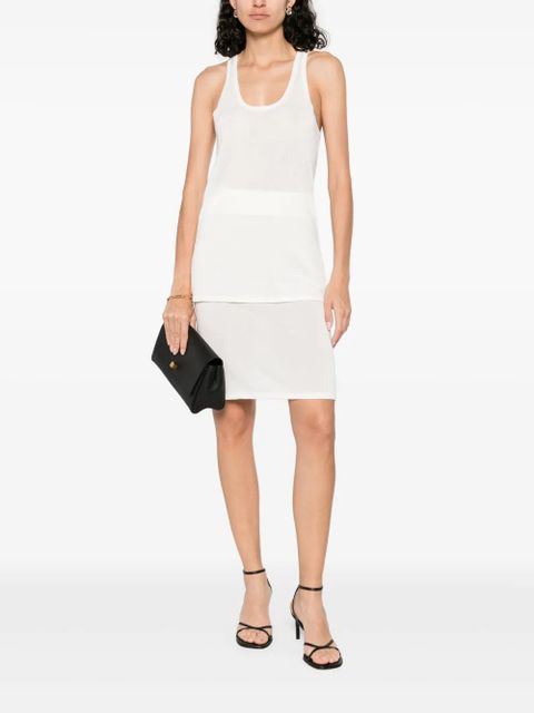 TOTEME knitted mini skirt - White - zdjęcie produktu nr 2