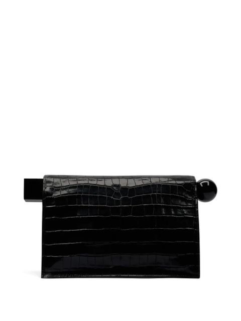 Jacquemus La Pochette Rond Carré clutch bag - Black