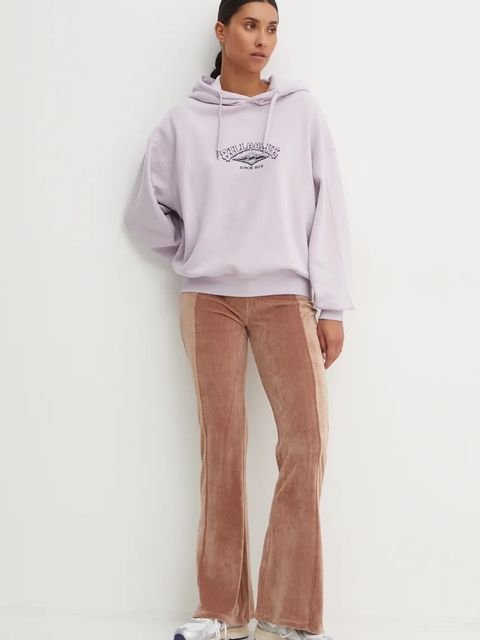 Billabong spodnie dresowe Good Day Pant kolor brązowy gładkie EBJNP00121