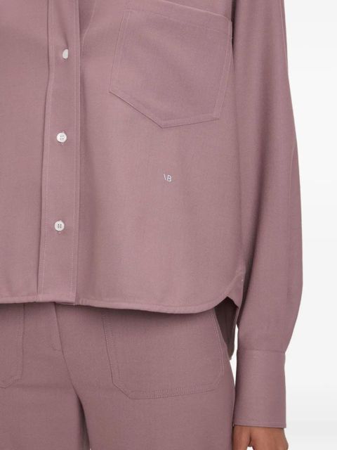 Victoria Beckham long-sleeve shirt - Pink