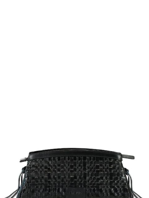 STAUD Maude woven clutch bag - Black - zdjęcie produktu nr 2