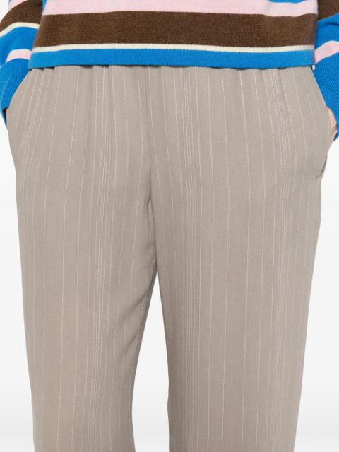 Golden Goose Brittany striped trousers - Neutrals