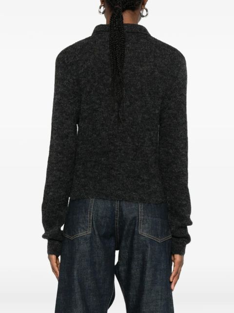 OUR LEGACY Mazzy button cardigan - Grey