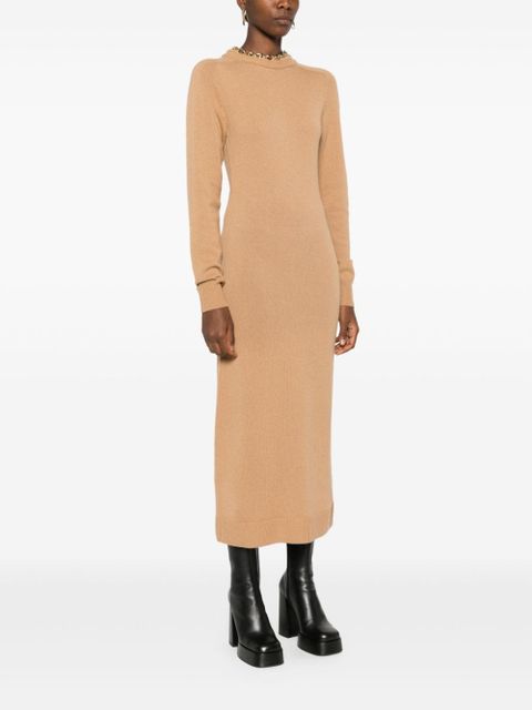 Rabanne chain-embellished dress - Neutrals