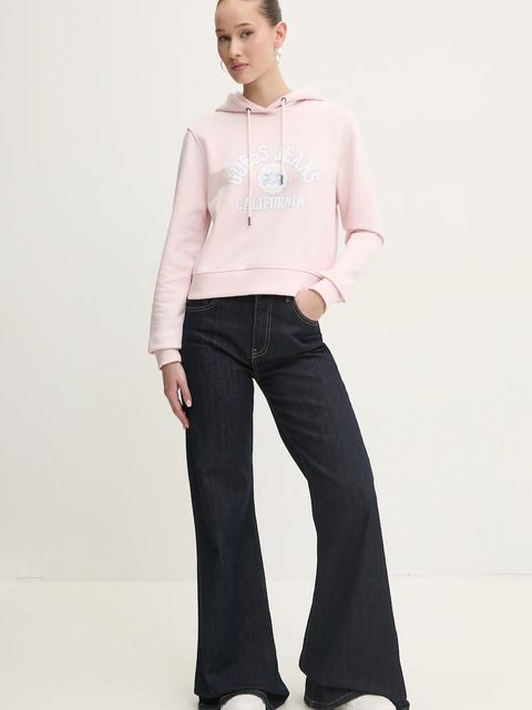Guess Jeans bluza bawełniana - zdjęcie produktu nr 1