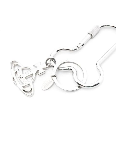 Vivienne Westwood Carabiner keyring - Silver - zdjęcie produktu nr 2