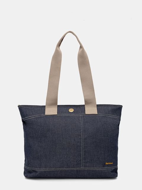 Barbour torebka shopper damska jeansowa Mya - zdjęcie produktu nr 2