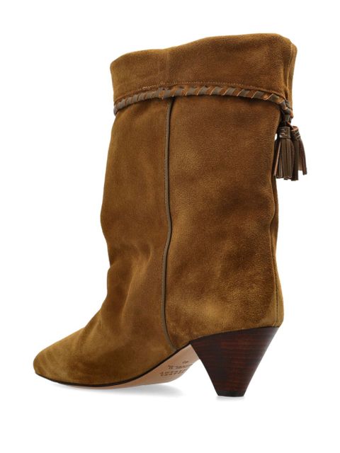 ISABEL MARANT 55mm Dalby boots - Brown