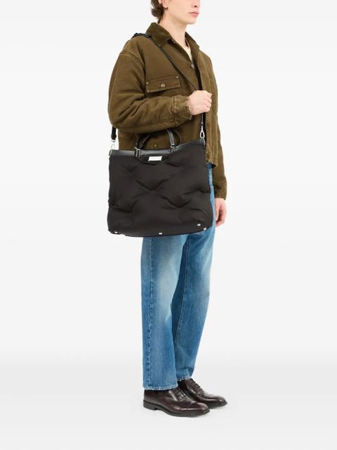 Maison Margiela Glam Slam quilted padded tote bag - Black
