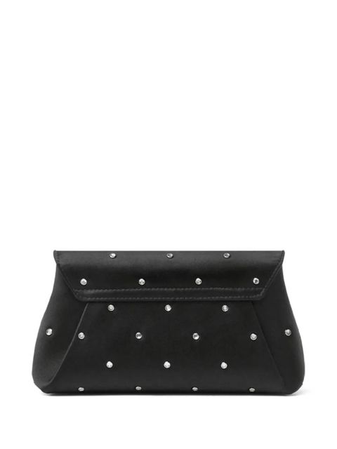 Versace Cielo Stellato Gianni Ribbon clutch bag - Black