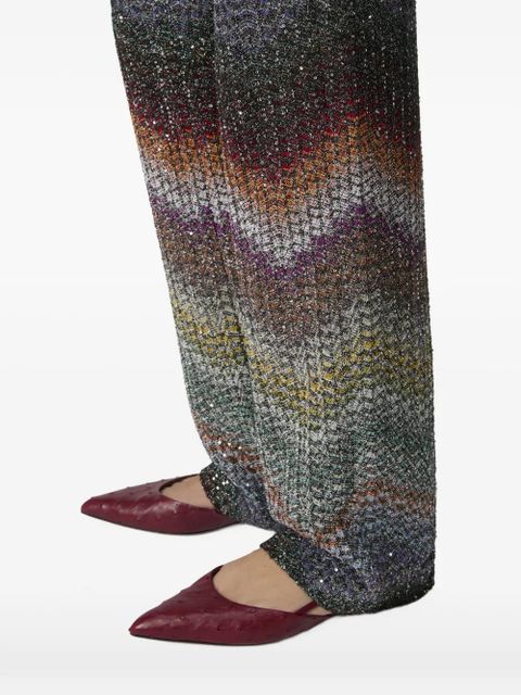 Missoni sequin-embellished trousers - Grey