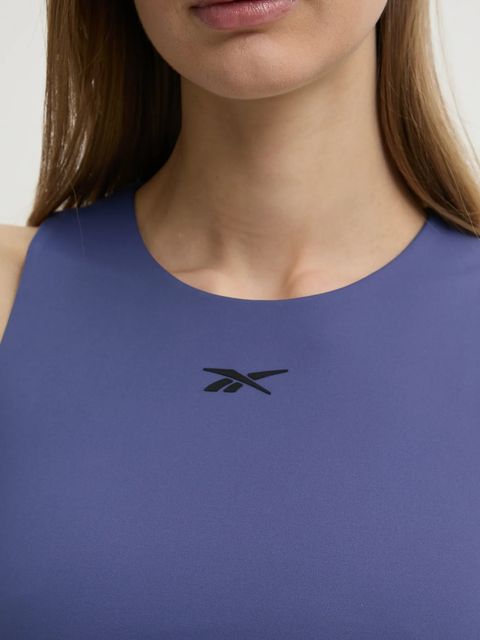 Reebok top treningowy LUX Collection kolor fioletowy 100214320