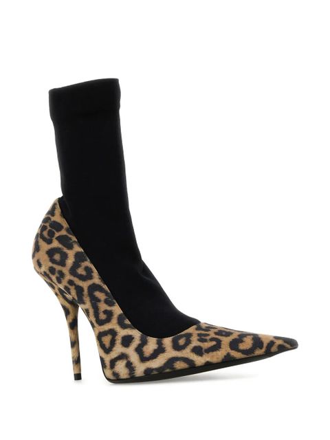 Balenciaga 110mm Avenue Sock pumps - Brown