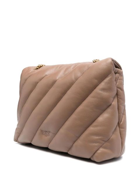 PINKO Love Big Puff leather shoulder bag - Neutrals - zdjęcie produktu nr 2