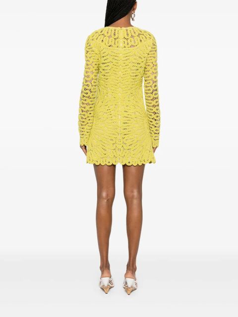 Simkhai McCall mini dress - Green - zdjęcie produktu nr 2