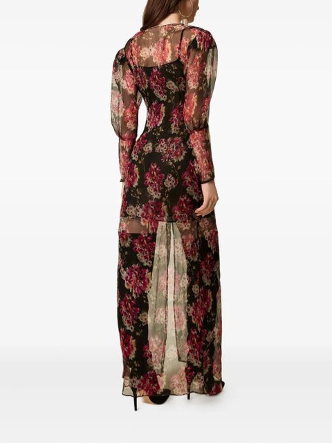 TWINSET floral-print maxi dress - Red