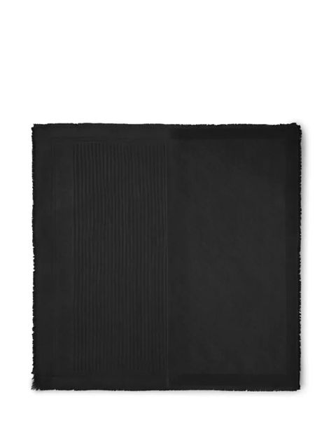 LOEWE allover-monogram scarf - Black - zdjęcie produktu nr 1