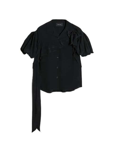 Simone Rocha puff-sleeves shirt - Black - zdjęcie produktu nr 1