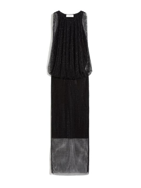 Sportmax crystal-embellished maxi dress - Black - zdjęcie produktu nr 2
