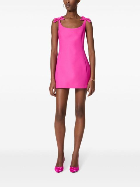 Valentino Garavani bow-detail Crepe Couture dress - Pink