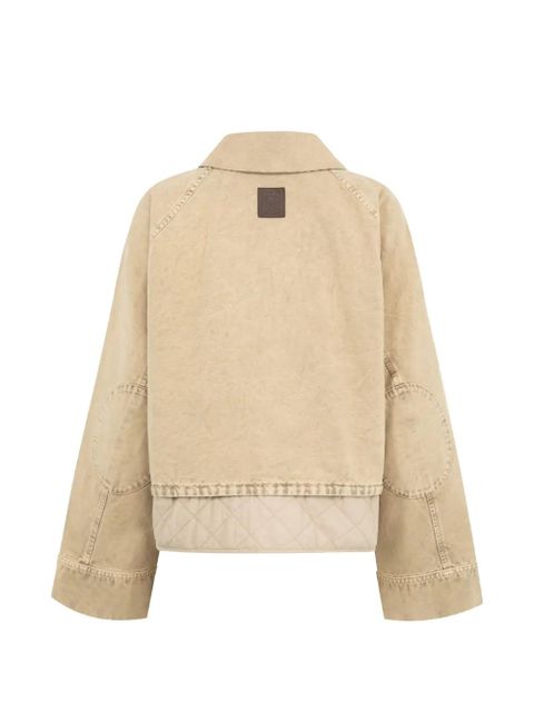 LOEWE quilted pocket jacket - Neutrals - zdjęcie produktu nr 2