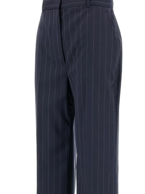Max Mara pinstripe trousers - Blue
