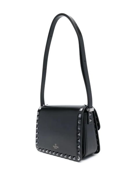 Valentino Garavani small Rockstud23 leather shoulder bag - Black
