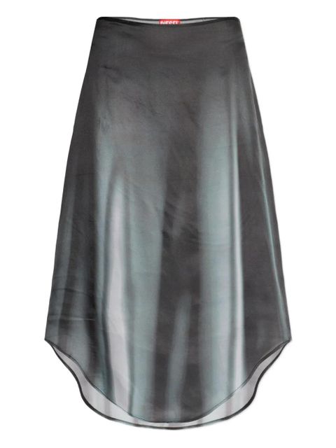 Diesel O-Tavy print skirt - Grey - zdjęcie produktu nr 1