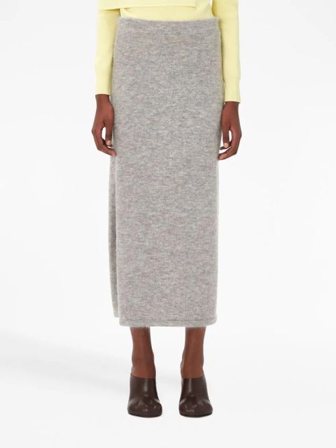 JW Anderson side-slit tube skirt - Grey - zdjęcie produktu nr 2