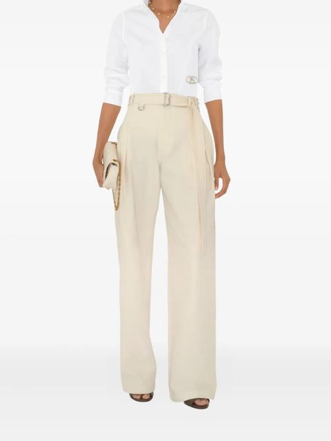 Burberry poplin shirt - White