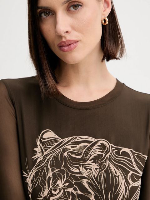 Guess body PENELOPE kolor zielony W5YP06 KCZC2