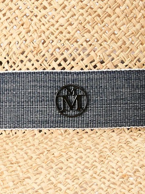 Maison Michel Blanche frayed trim hat - Neutrals - zdjęcie produktu nr 2