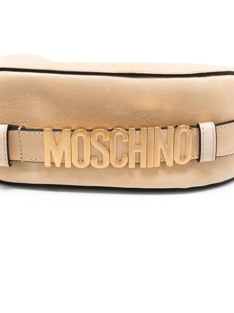 Moschino logo-detail tote bag - Neutrals