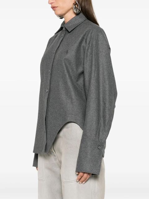 The Attico Eliza shirt - Grey
