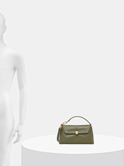 Furla torebka skórzana Sfera Soft mini kolor zielony WE00881 BX2269 4555S