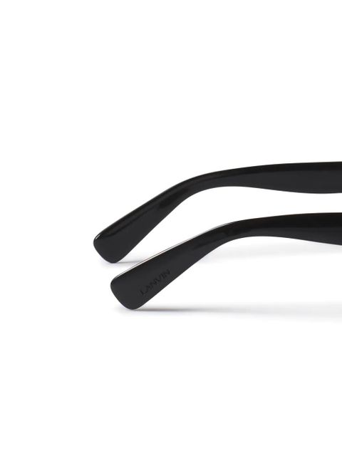 Lanvin geometric-frame sunglasses - Black