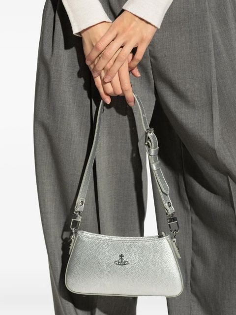 Vivienne Westwood Orb-embellished shoulder bag - Silver