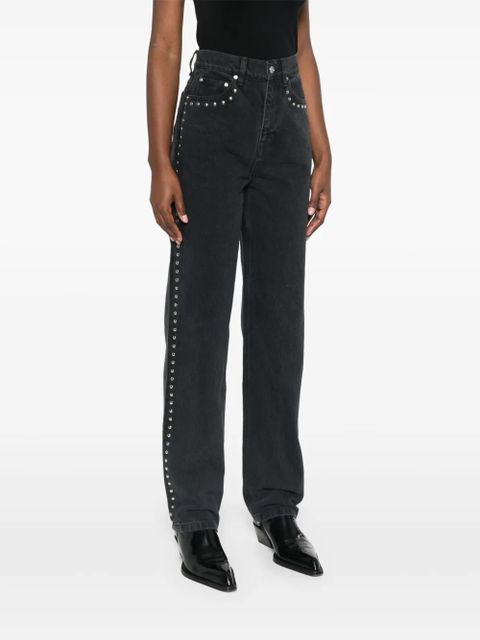 ROTATE BIRGER CHRISTENSEN high-rise jeans - Grey