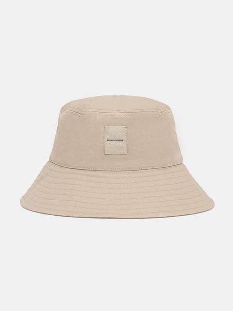 Armani Exchange bucket hat damska bawełniana - zdjęcie produktu nr 1