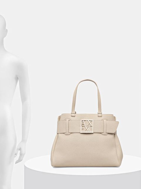 Armani Exchange torebka kolor beżowy XW000284 AF11902