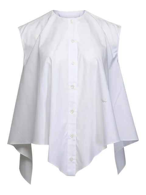 Marni draped blouse - White - zdjęcie produktu nr 1