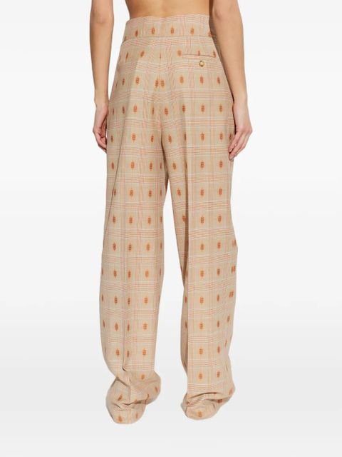 ETRO checked trousers - Neutrals