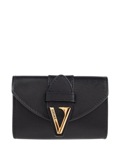 Versace leather wallet - Black - zdjęcie produktu nr 1