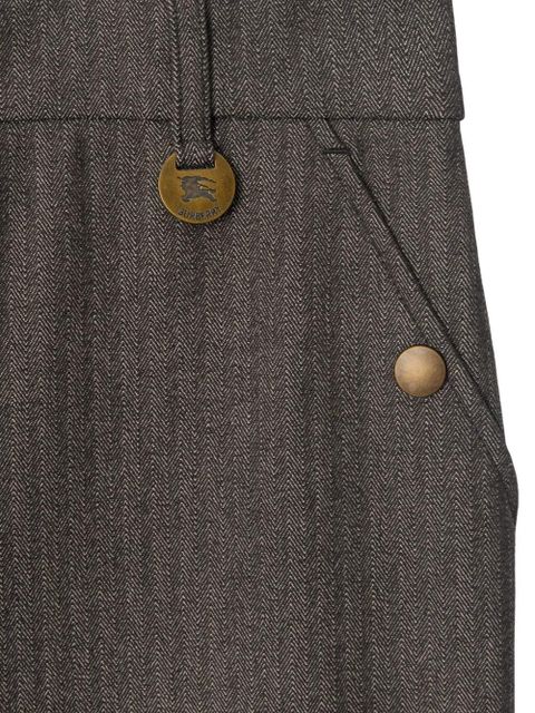 Burberry logo-detail trousers - Brown - zdjęcie produktu nr 2